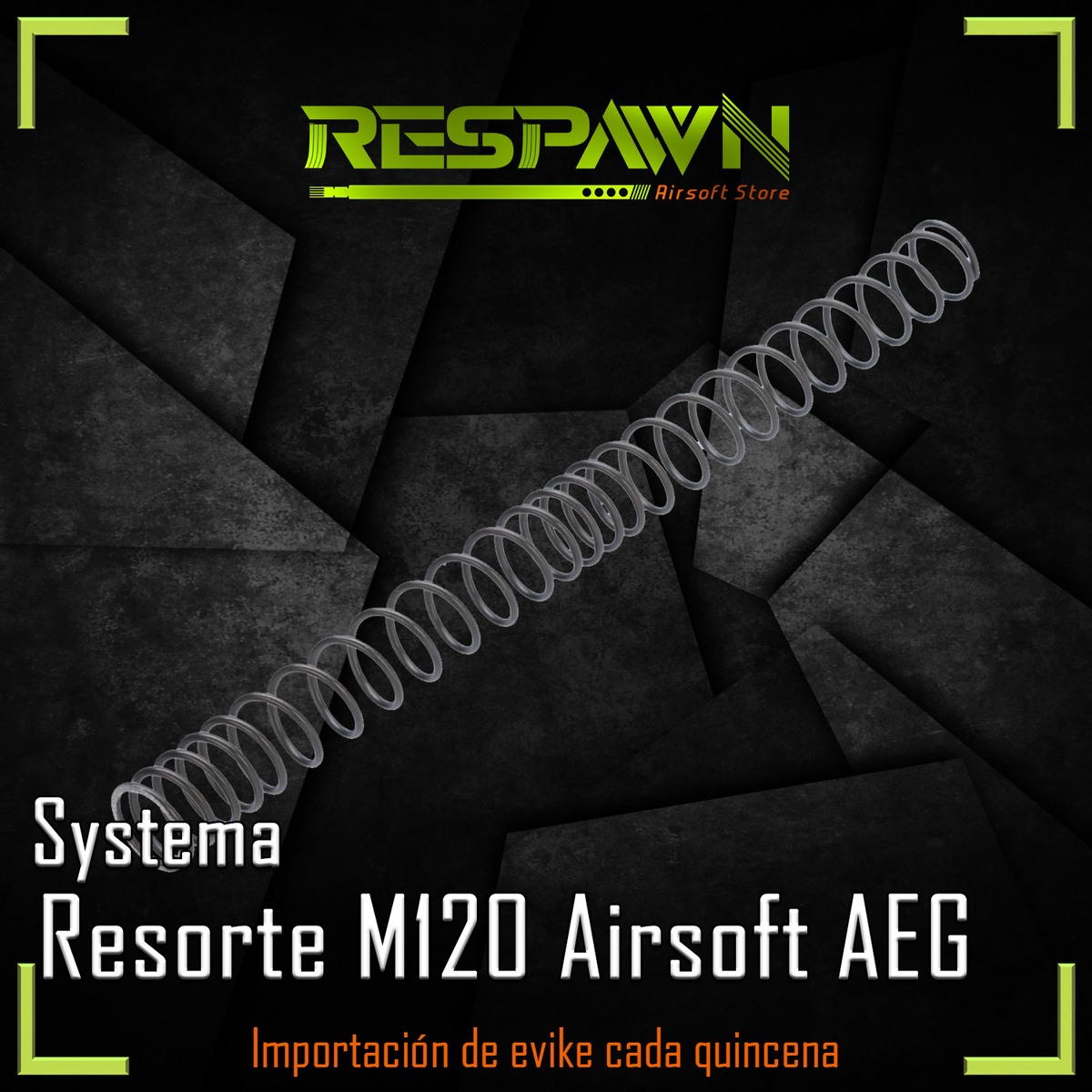 Spring Systema Non-Linear Irregular Pitch Airsoft AEG Upgrade (Power ...