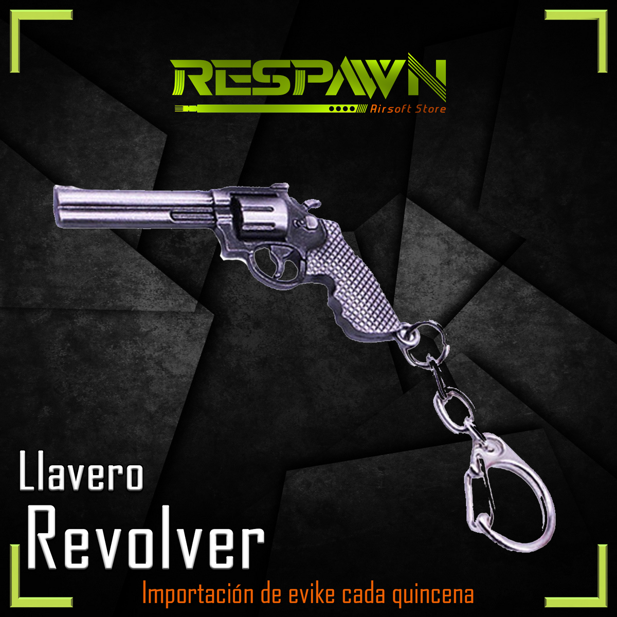 Llavero Revolver – Respawn